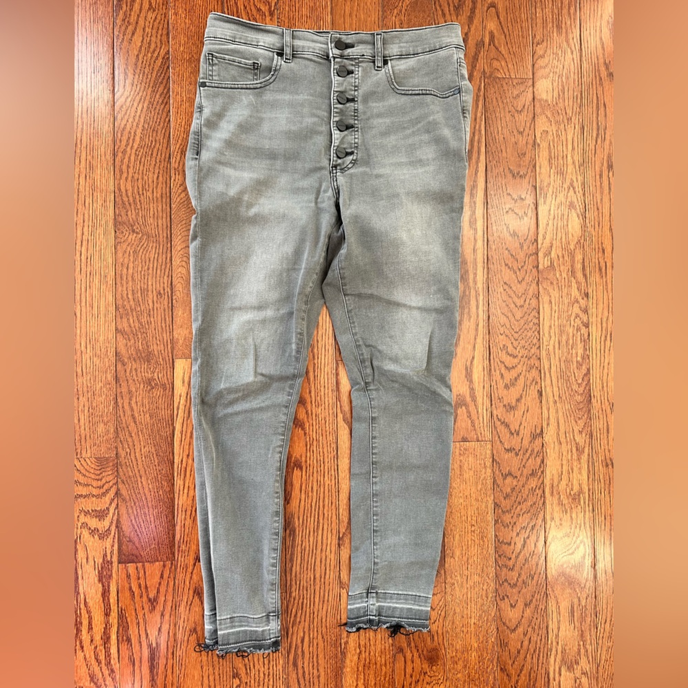 Express Charcoal Denim Jeans